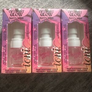 Ioni Optimist Glow Berry Bliss Setting Lot Of Three Glow Getter Squalene
